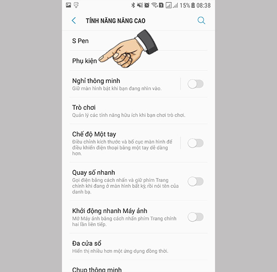 Kích hoạt tính năng